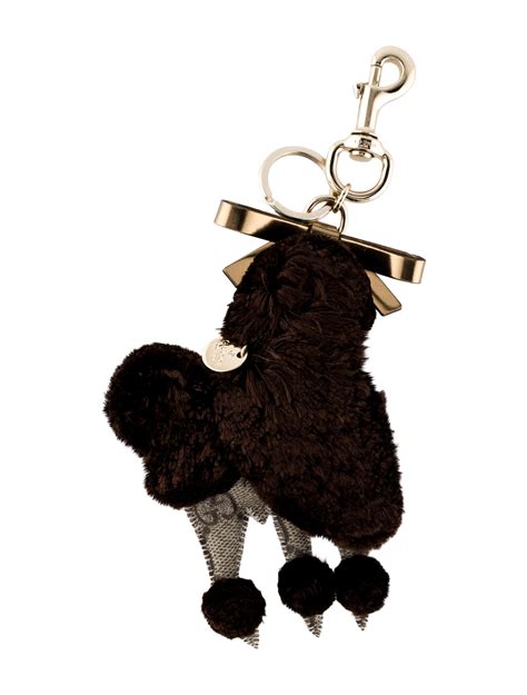 gucci poodle bag charm|Gucci tote bag.